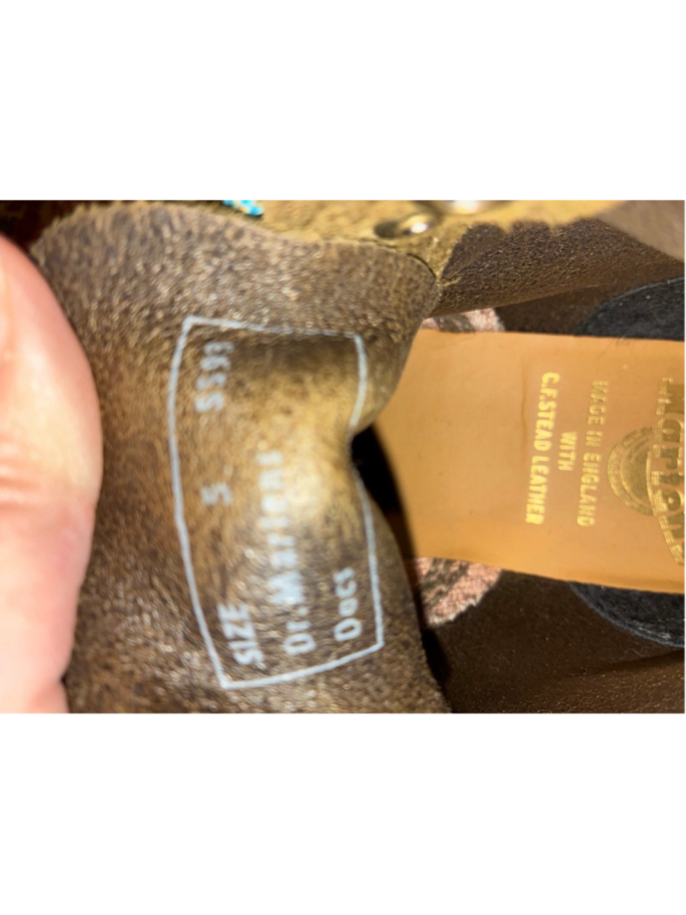 Dr. Martens MIE Olive 101 Boots size 7, UK 5 - Picture 7 of 7